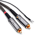Кабель Stockfisch Records Phono-Pro 2RCA-2RCA 1.2m - рис.1