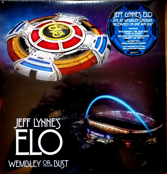 Пластинка Jeff Lynne's ELO - Wembley Or Bust - рис.0