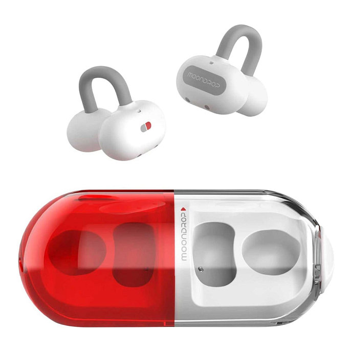 Беспроводные наушники MoonDrop Pill Red - рис.0