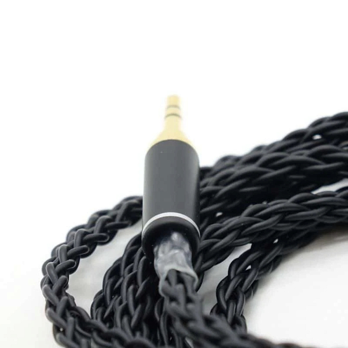 Кабель Nobunaga Labs Advance Garou Gou Black 3.5mm - рис.6