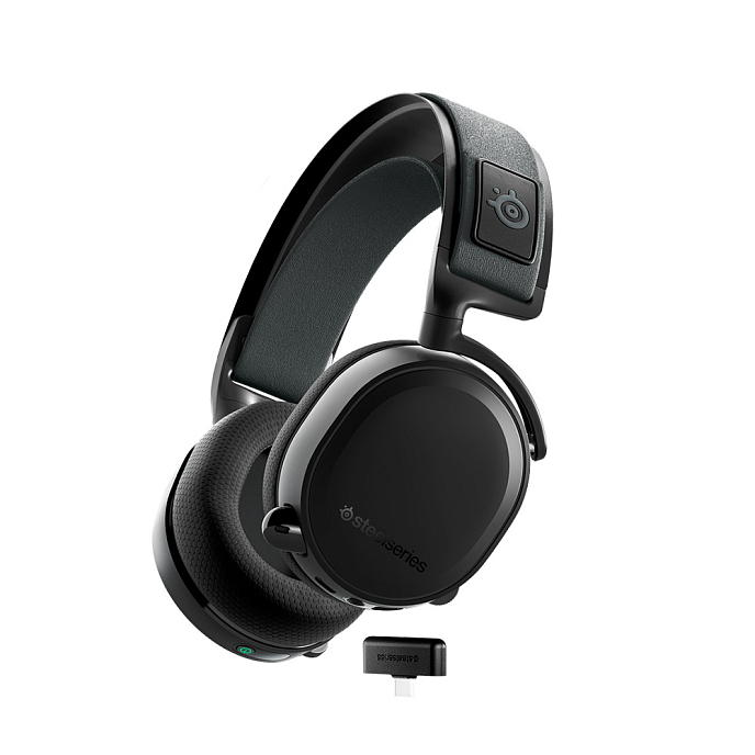 Игровая гарнитура SteelSeries Arctis 7+ Black - рис.0