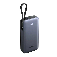 Портативный аккумулятор UGREEN PB537 20000mAh Grey Cosmos