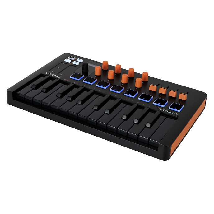 MIDI-клавиатура Arturia MiniLab 3 Orange - рис.4