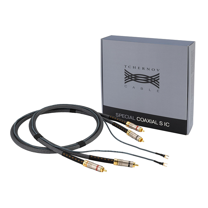 Кабель Tchernov Cable Special Coaxial S IC Phono 2RCA - 2RCA 1.2m - рис.1
