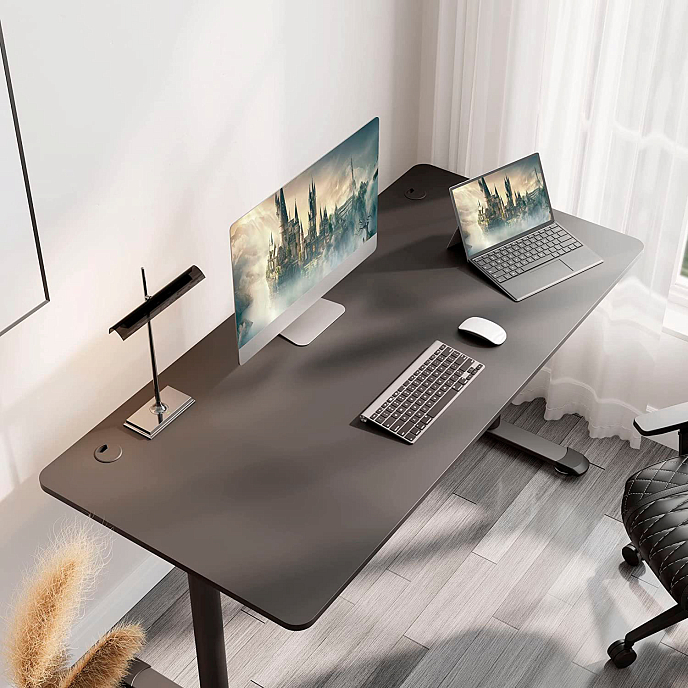 Компьютерный стол EUREKA IOD 60 Black - рис.4