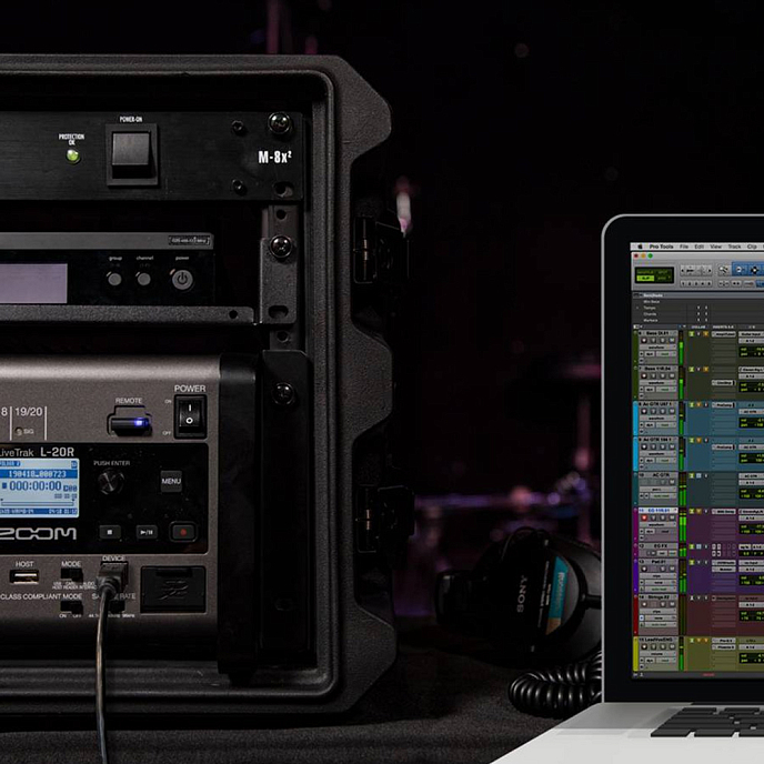 Микшерный пульт Zoom LiveTrak L-20R - рис.8