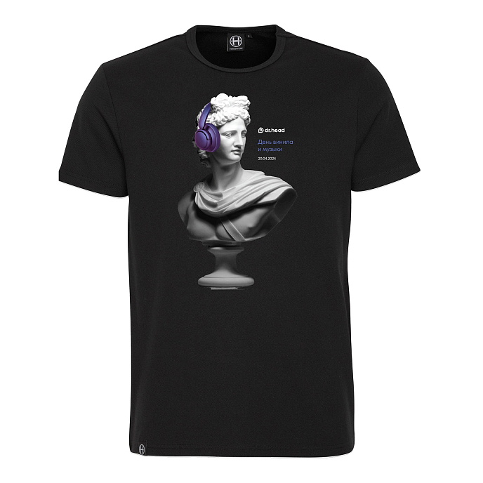 Футболка Dr.Head футболка День винила и музыки ver.7, M - рис.0