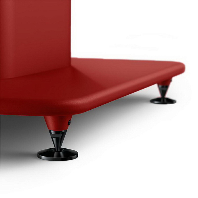 Стойки под акустику KEF S2 Floor Stand Crimson Red Special Edition - рис.2