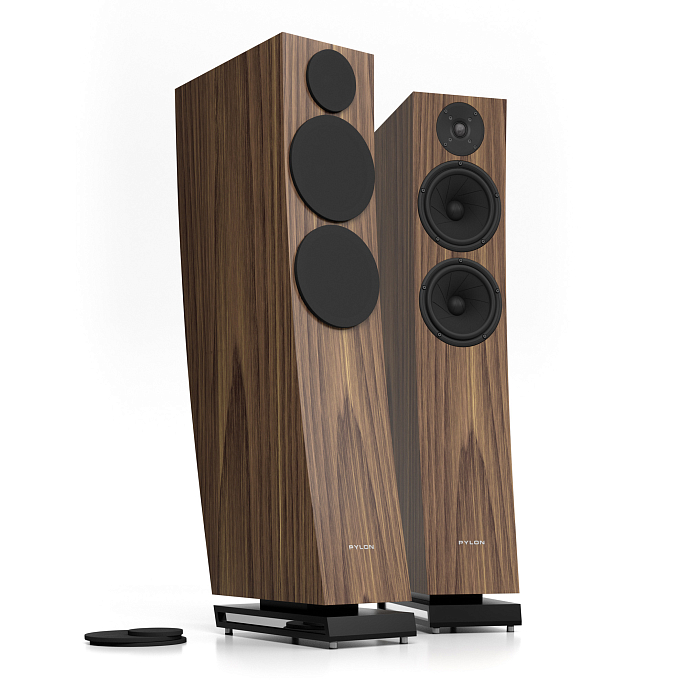 Напольная акустика Pylon Audio Jasper 25 MK II active + stereo hub Natural Veneer - рис.0