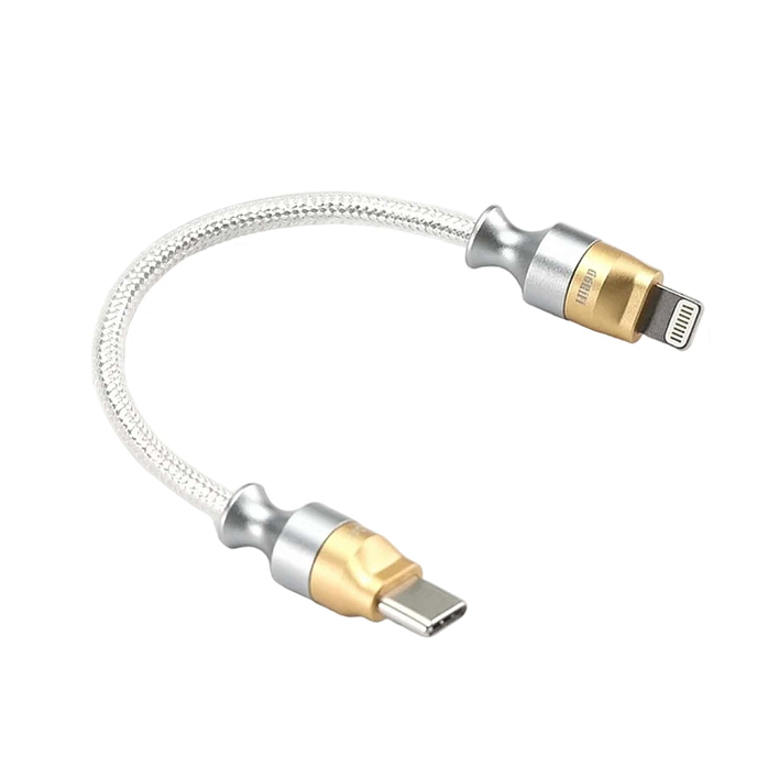 Кабель ddHiFi MFi05 M2 Silver 0.09m - рис.0