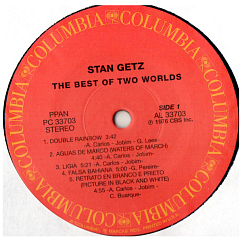 Виниловая пластинка Stan Getz Featuring Joao Gilberto – The Best Of Two Worlds LP