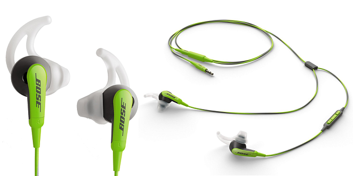 Наушники Bose SoundSport in-ear for Apple Energy Green - рис.2