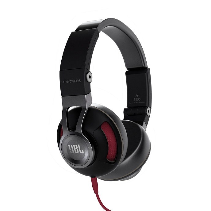 Наушники JBL Synchros S300i Black Red - рис.0
