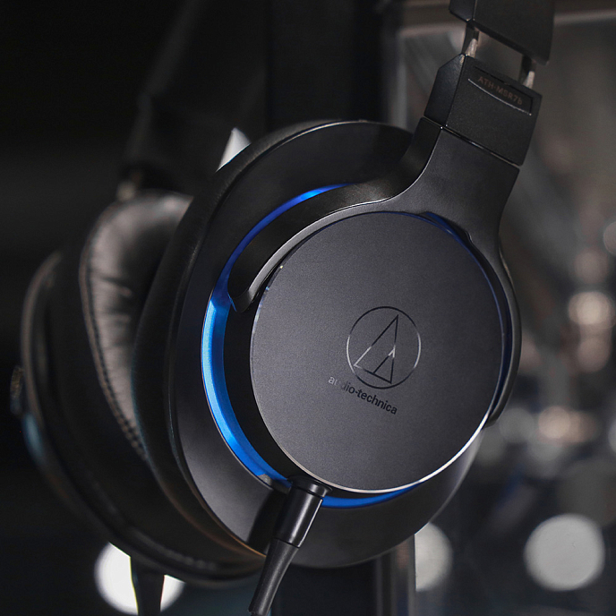 Наушники полноразмерные Audio-technica ATH-MSR7B BK - полноразмерные наушники, цвет черный (SN 417085372111)_Уценка - рис.10