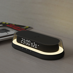 Беспроводная зарядная панель Lyambda WCW101 Black