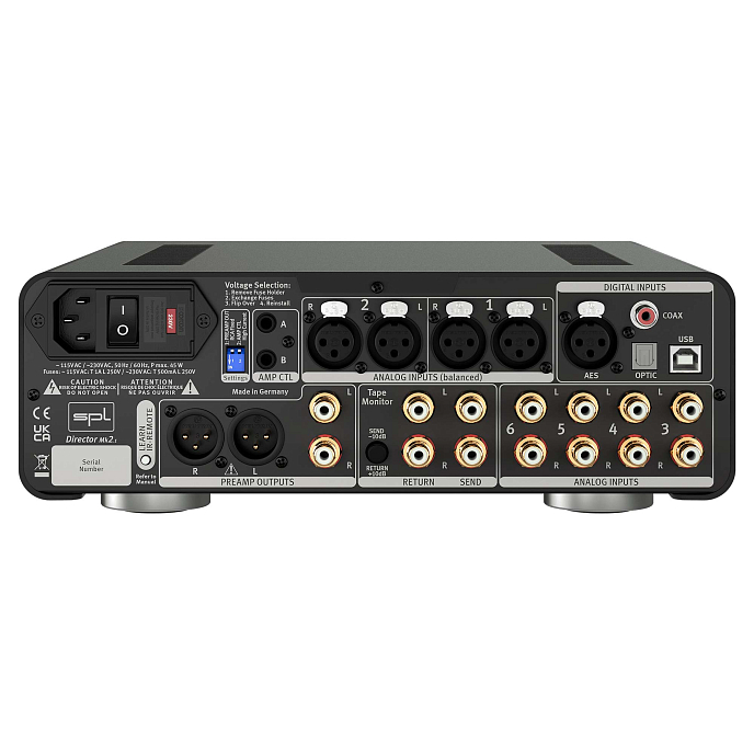 Предусилитель SPL Director Mk2 Black - рис.2