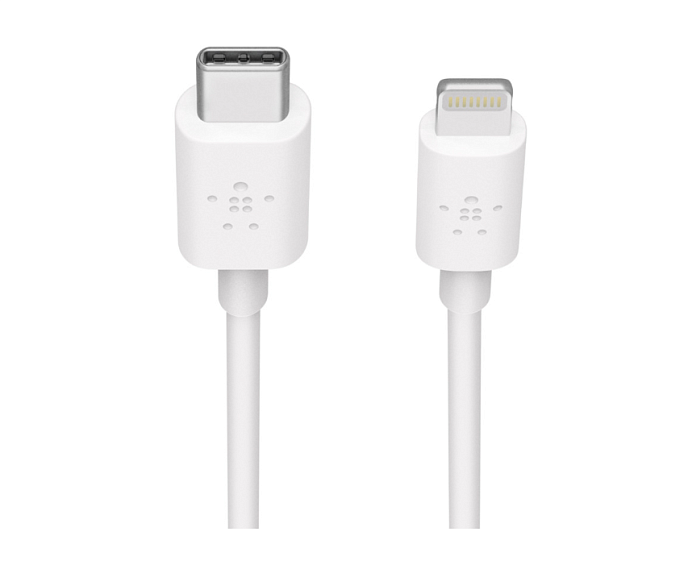 Кабель Belkin Boost Charge USB-C to Lightning 1.2m White - рис.3