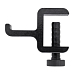 Держатель для наушников 3D Stands Hook Black - рис.0