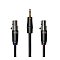 Meze OFC Standard mini-XLR - 3.5mm Black 1.2m