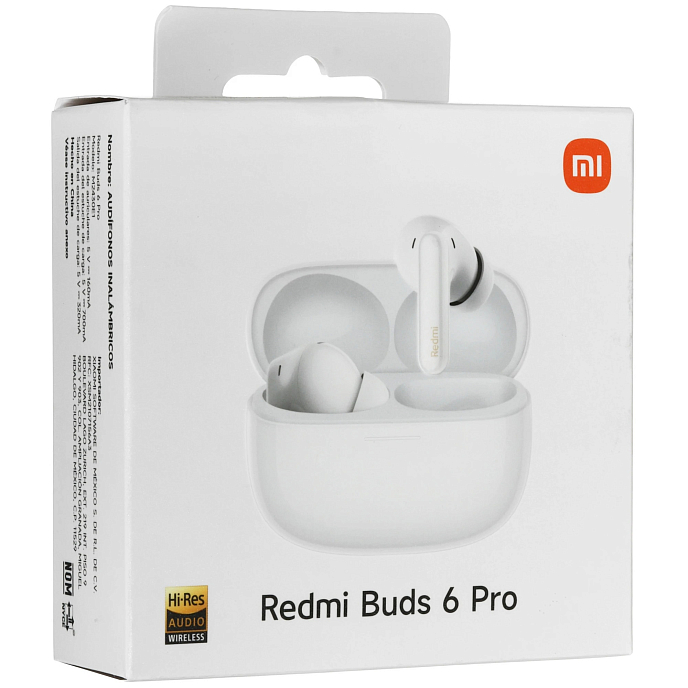Беспроводные наушники Xiaomi Redmi Buds 6 Pro Glacier White - рис.17