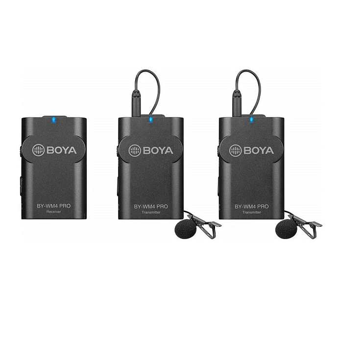 Микрофон беспроводной Boya BY-WM4 PRO-K2 - рис.0