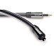 Кабель QED Performance Optical Graphite Toslink - mini Toslink 1m - рис.0