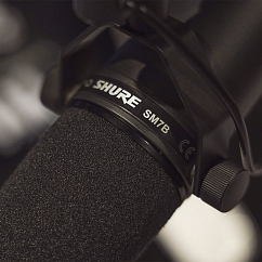 Микрофон вокальный SHURE SM7B динамический студийный микрофон (телевидение и радиовещание)_OpenBox
