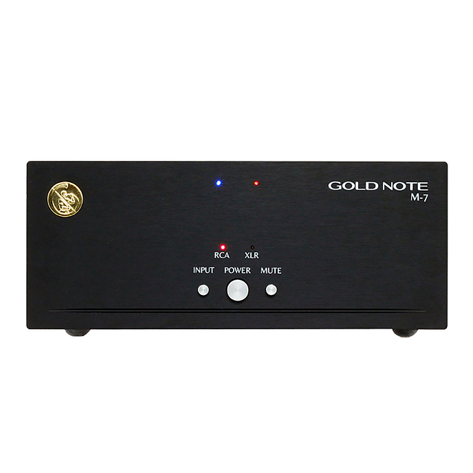 Усилитель мощности Gold Note М-7 Black - рис.0