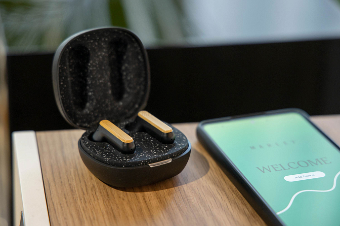 Беспроводные наушники House of Marley Redemption ANC Black Wood - рис.11