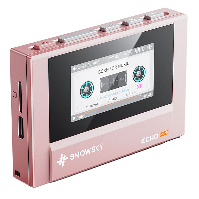 Плеер FiiO SnowSky Echo Mini Pink - рис.2