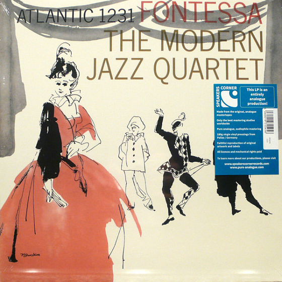 Пластинка The Modern Jazz Quartet – Fontessa (Mono) LP - рис.0