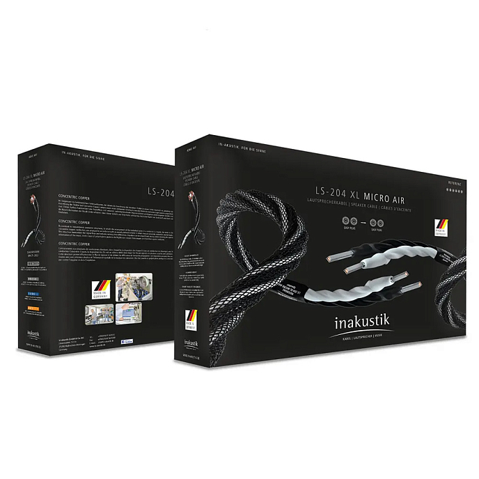 Кабель Inakustik Referenz LS-204 XL Micro AIR BFA Banana Single-Wire 2x3m - рис.7