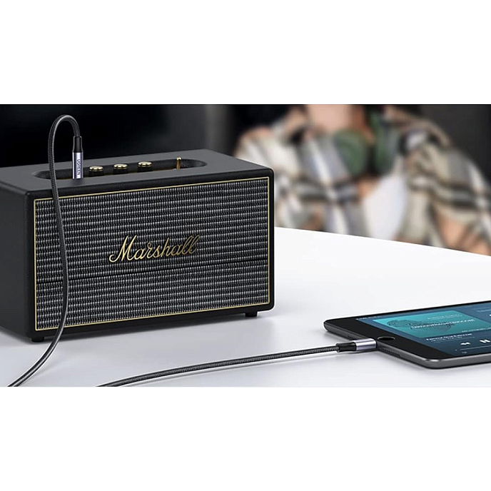 Кабель Ugreen US315 Lightning - 3.5mm 1m Black - рис.2