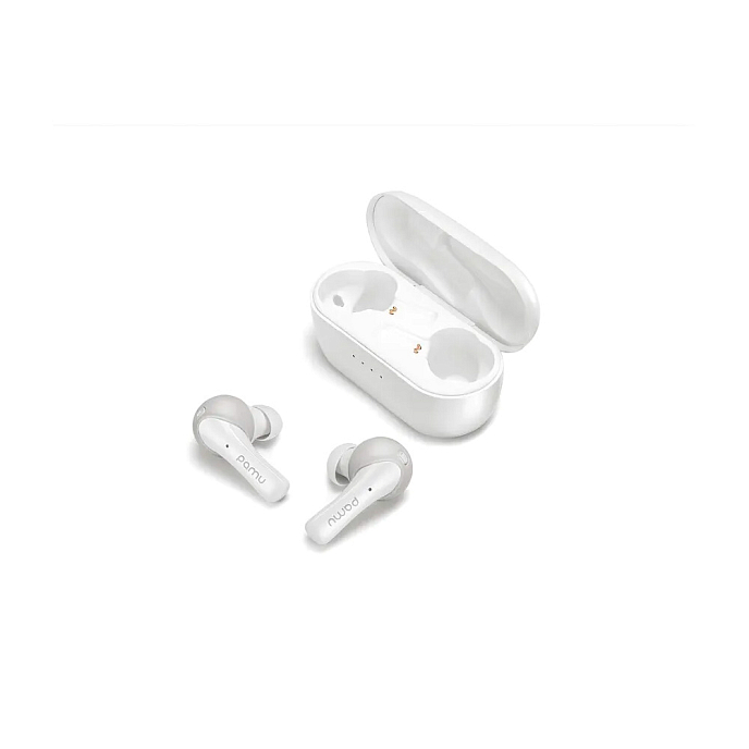 Беспроводные наушники Xiaomi Padmate PaMu Slide Mini plus / М1 mini (T6C Updated) White - рис.1