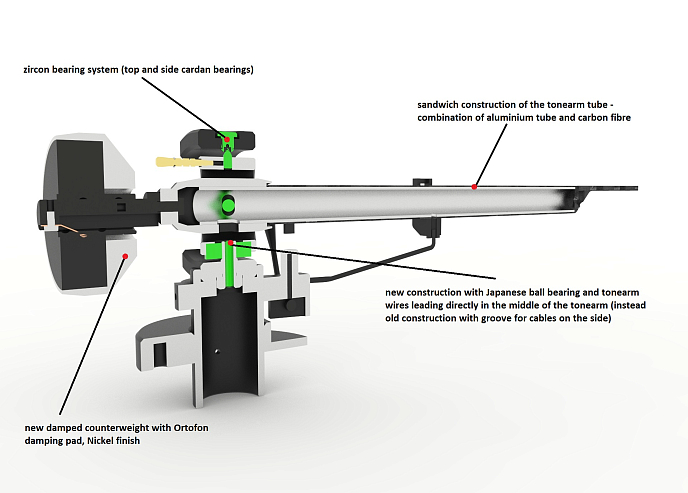 Проигрыватель винила Pro-Ject The Classic Roseunt - рис.5