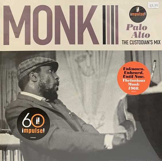 Пластинка Thelonious Monk - Palo Alto: The Custodian's Mix LP - рис.0