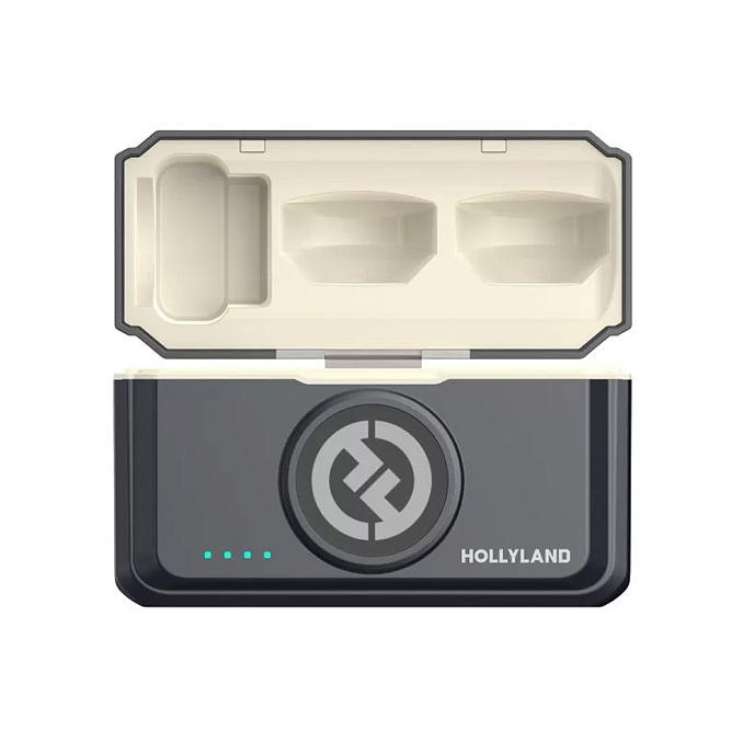 Радиосистема Hollyland Lark M2 Combo shine charcoal беспроводная двухканальная микрофонная система для камер и смартфонов (SN 51386457122930371760)_Уценка - рис.3