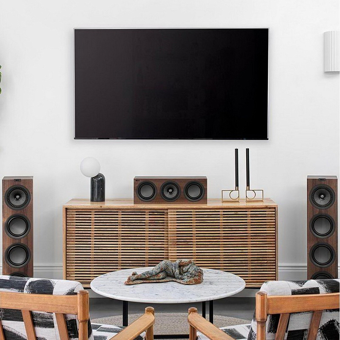 Центральный канал KEF Q250C Walnut - рис.5