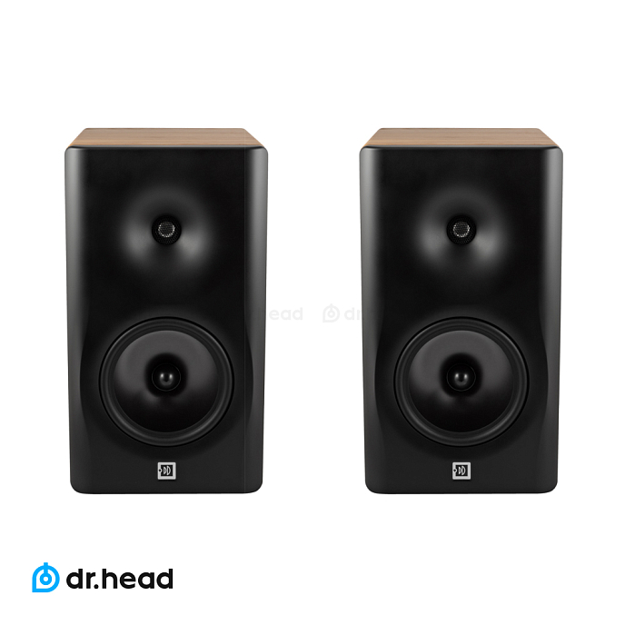 Полочная акустика Dutch & Dutch 8c Speaker Black & Natural (pair) - рис.4