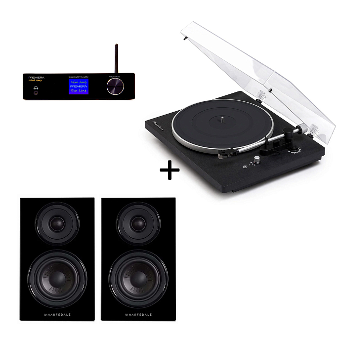 Комплект Wharfedale Diamond 12.0 + Premiera ECO BT + Premiera Mini Amp - рис.0