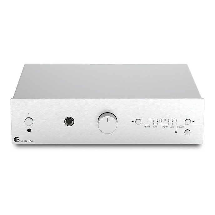 Интегральный усилитель Pro-Ject Uni Box S3 Silver - рис.0