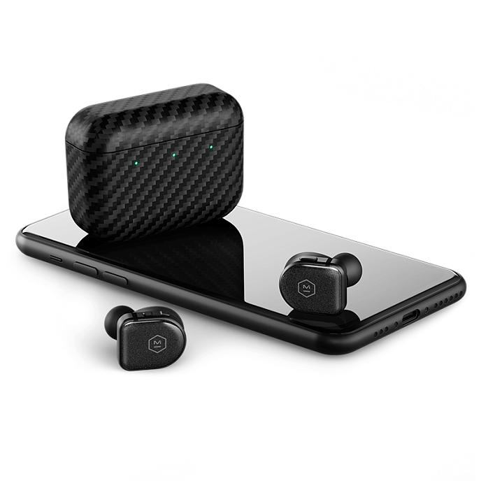 Беспроводные наушники Master & Dynamic MW08 Sport Black Sapphire Glass - рис.4