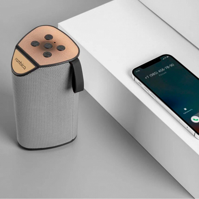 Портативная колонка Rombica Mysound Tetria Grey - рис.2