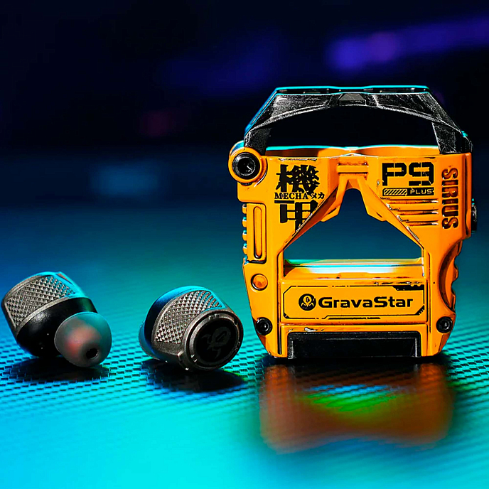 Беспроводные наушники Gravastar Sirius Plus War Damaged Yellow - рис.5