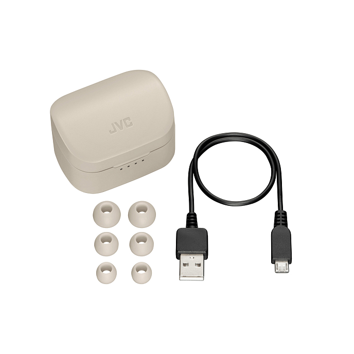 Беспроводные наушники JVC HA-A11T Beige - рис.2