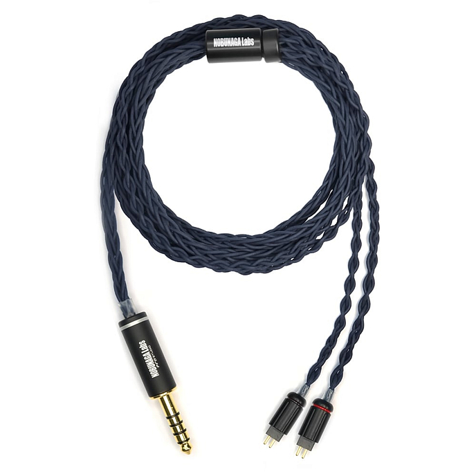 Кабель Nobunaga Labs Hydra Blue 2-pin 4.4mm 1.2m - рис.1