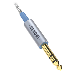 Кабель Dekoni Audio Ensemble Braided Cable 3.5mm - 6.3mm 1.32m