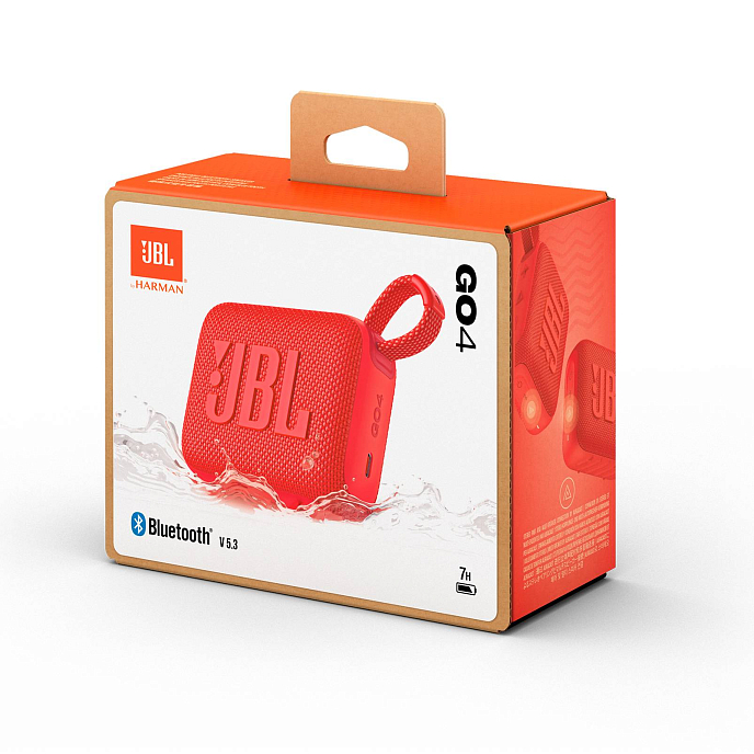 Портативная колонка JBL Go 4 Red - рис.10