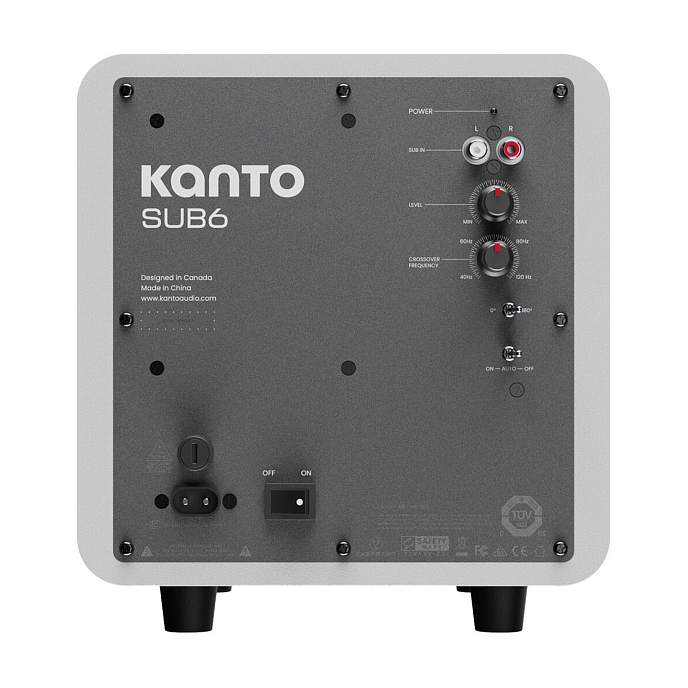 Сабвуфер Kanto Sub6 Matte White - рис.3