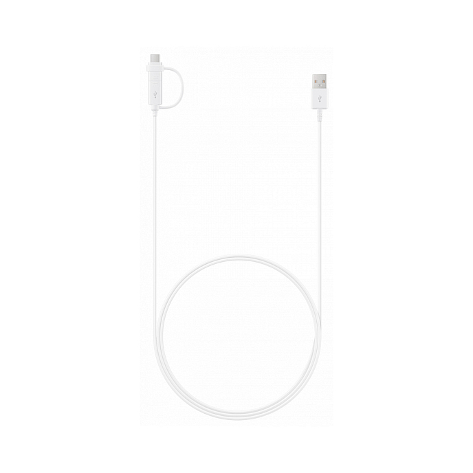 Кабель Samsung micro-USB - USB-C 100W White 1.5m - рис.0